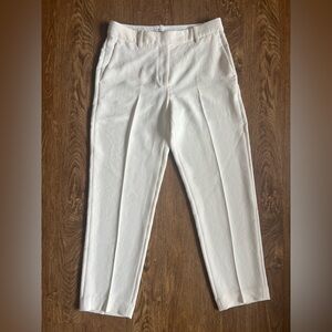 Aritzia Wilfred Women’s Cream Straight Dress Pants